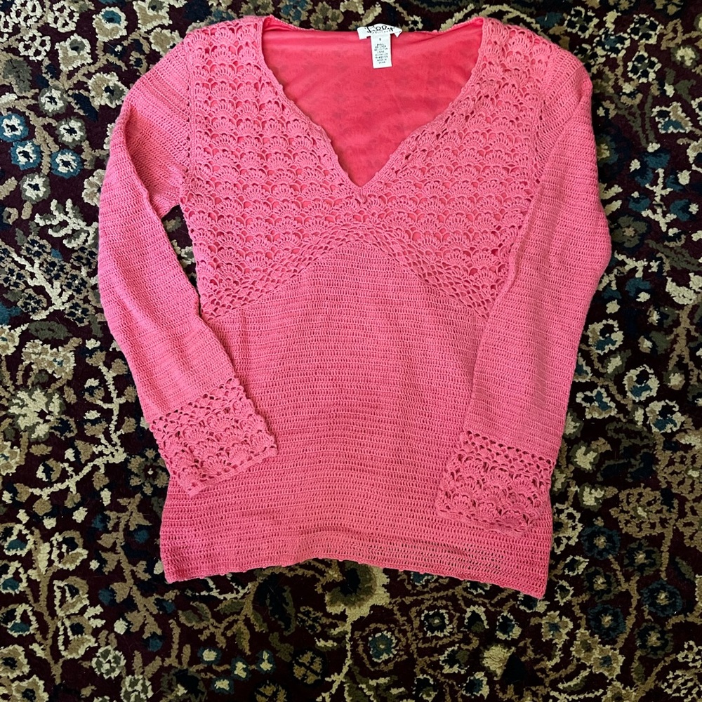 Crotchet Lilly Pulitzer Sweater